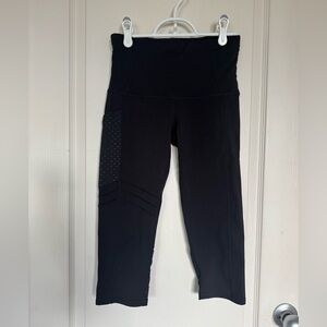 Oiselle Black Running Leggings Sz 2